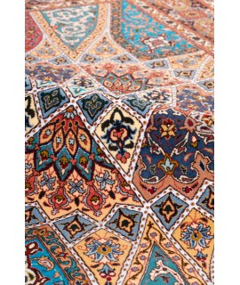 Tabriz dome rug, dome design small 1.5× 2