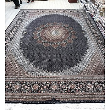 جفت فرش دستباف 12 متری ریزماهی عبداللهی تبریز