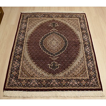 Handmade rug,3 meters in size,made in Tabriz with Rizmahi-kamalolmolk design