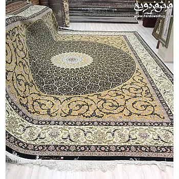 فرش دستباف ۲۰ متری ۴×۵ شیخ صفی بافت اصفهان