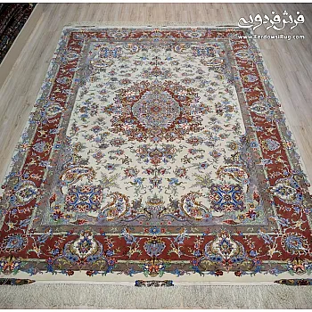 Handwoven 6-meter carpet, Khatibi design, Mashhad