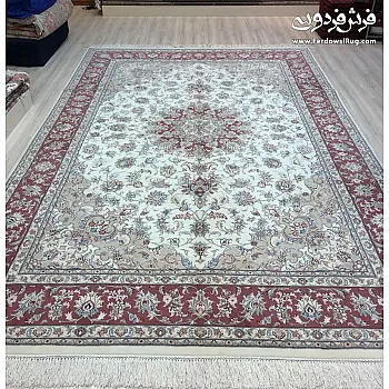 فرش دستباف 9 متری جفتی طرح تبریز مشهد