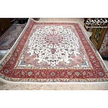 12-meter handwoven carpet, pair, Alia Kashmar design