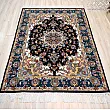 Handmade Tabriz rug, 3 meters, featuring intricate Salary design, crafted with premium materials for elegant home decor.