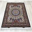 Handmade Tabriz rug, 3 meters, featuring intricate Gonbad design; perfect for living rooms or offices; elegant craftsmanship.