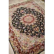 Handwoven 3-meter rug with intricate Alia design, crafted using traditional Tabriz weaving techniques, perfect for living spaces.