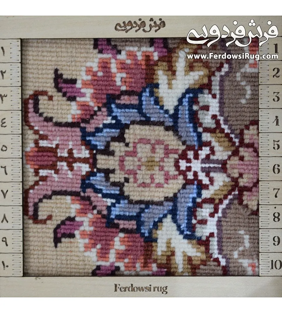 فرش دستباف قالیچه 3 متری طرح خطیبی با نقش و نگار سنتی ایرانی مناسب برای دکوراسیون کلاسیک ساخت خراسان