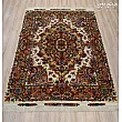 Handwoven 3-meter carpet with intricate Salar design, crafted in Mashhad weaving tradition, ideal for elegant home decor.