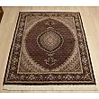 Handmade Tabriz rug, 3 meters, featuring Rizmahi Kamalolmolk design, crafted with intricate patterns and premium quality.