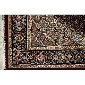 Handmade rug,3 meters in size,made in Tabriz with Rizmahi-kamalolmolk design
