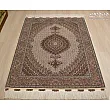 Handmade Tabriz rug, 3 meters, featuring intricate Rizmahi Kamalolmolk design, perfect for luxurious home decor.