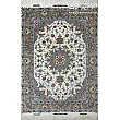 Hand-woven 3-meter Alizadeh design rug, Mashhad weaving, Persian carpet, durable and elegant home decor piece for living rooms.