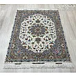 Hand-woven 3-meter Alizadeh design rug, Mashhad weaving, Persian carpet, durable and elegant home decor piece for living rooms.