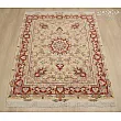 Handmade 3-meter Tabriz rug with intricate Javadi design, crafted from premium materials for elegant home interior decor.