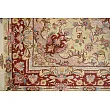 Handmade 3-meter Tabriz rug with intricate Javadi design, crafted from premium materials for elegant home interior decor.