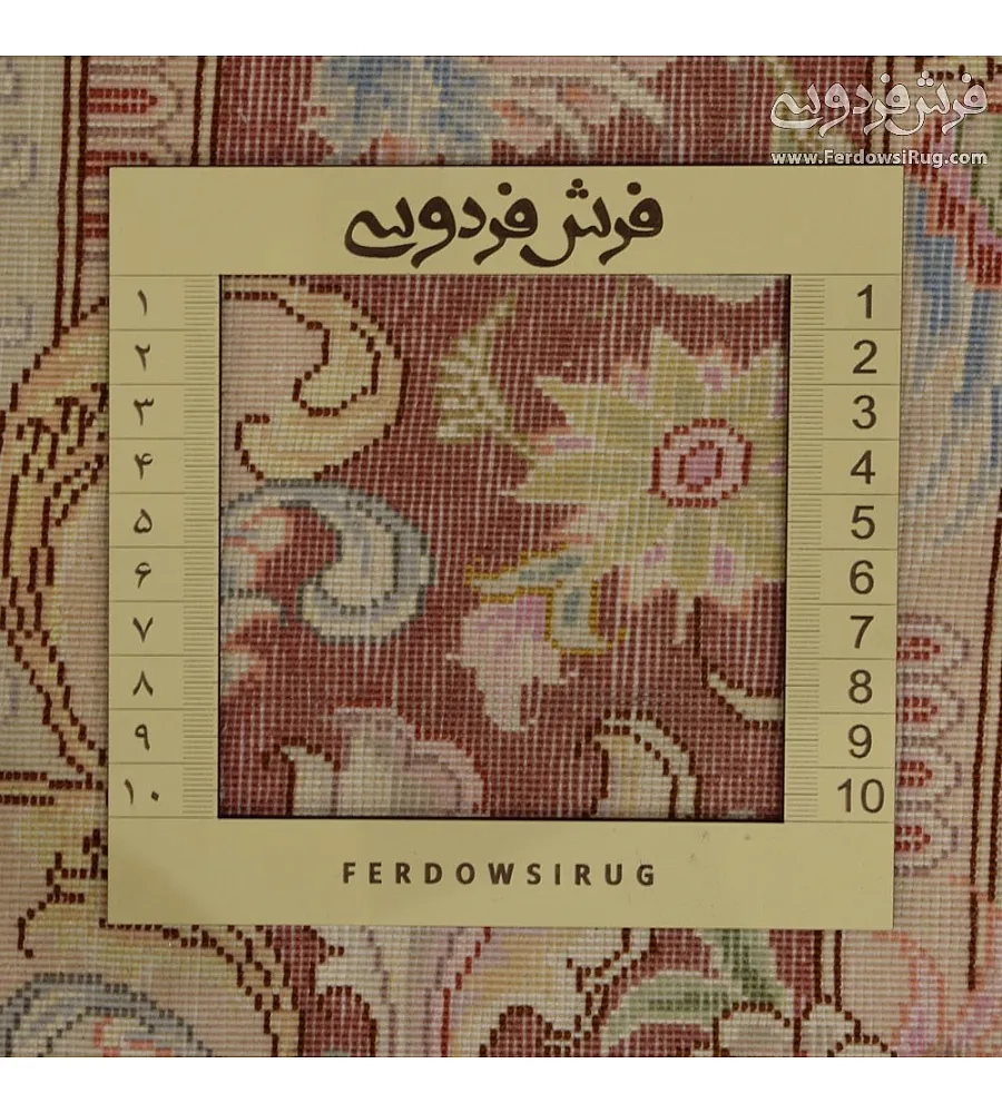 Handmade 3-meter Tabriz rug with intricate Javadi design, crafted from premium materials for elegant home interior decor.
