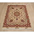 Handmade 3-meter Tabriz rug with intricate Javadi design, crafted from premium materials for elegant home interior decor.