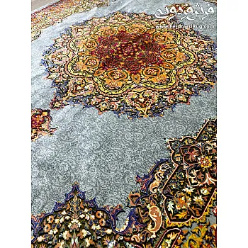 فرش دستباف قالیچه 3 متری طرح رایمون بافت قم