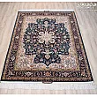 Handmade 3-meter Tabriz rug with Heris design beige red geometric patterns elegant home decor artisan quality