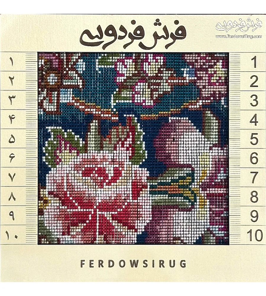 Pair of 6-meter handmade carpets, Salar design, navy blue with intricate silk border, crafted using traditional Tabriz weaving techniques