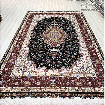 Handwoven 6-meter carpet design Neshat Tabriz