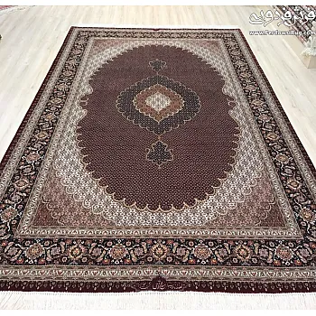 فرش دستباف 6 متری جفت طرح ریزماهی عبداللهی تبریز | فرش فردوسی