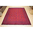 Handmade 6-meter Persian rug with intricate Khanmohamadi design, crafted in Iran, perfect for home decor or living room.