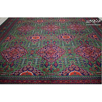 فرش دستباف 6 متری مدرن طرح خان محمدی خراسان | فرش فردوسی