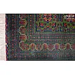 Handmade 6-meter Persian rug with intricate Khanmohamadi design, crafted in Iran, perfect for elegant home decor.