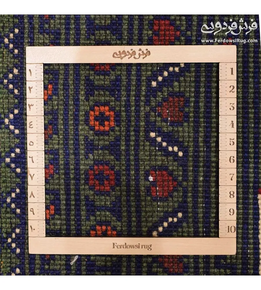 Handmade 6-meter Persian rug with intricate Khanmohamadi design, crafted in Iran, perfect for elegant home decor.