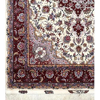 Handmade rug,3 meters in size,made in Tabriz withTaghizadeh design