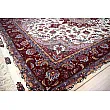 Handmade Tabriz rug, 3 meters in size, featuring intricate Taghizadeh design with vibrant colors and premium craftsmanship.