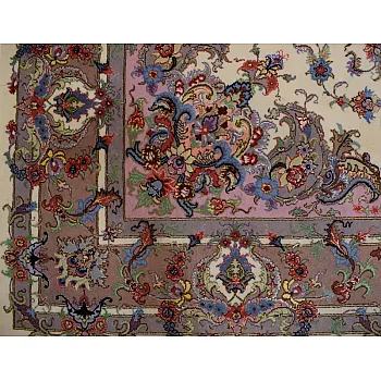 Handwoven carpet, Khatibi design, 6-meter, Khorasan weave