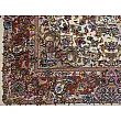 Pair of 6-meter handwoven cream carpets, Salari design, Khorasan weave, elegant and durable for living rooms or large spaces.