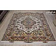Pair of 6-meter handwoven carpets featuring intricate Khatibi design, crafted in Khorasan; premium quality and traditional artistry.