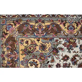 Pair of 6-meter handwoven carpets, Khatibi design, woven in Khorasan