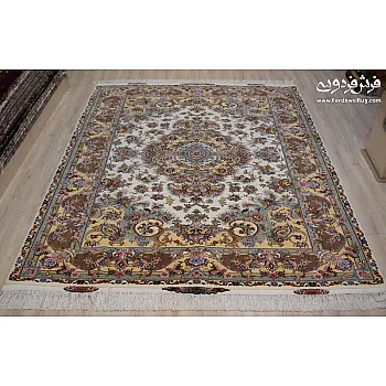 Pair of 6-meter handwoven carpets, Khatibi design, woven in Khorasan
