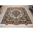 Pair of 6-meter handwoven carpets featuring intricate Khatibi design, crafted in Khorasan; premium quality and traditional artistry.
