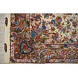 Pair of 6-meter handwoven rugs featuring Khatibi Garden design, crafted in Khorasan, showcasing intricate patterns and premium quality.