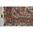 Pair of 6-meter handmade carpets with intricate Golriz design, crafted in Khorasan weave, perfect for elegant home decor.