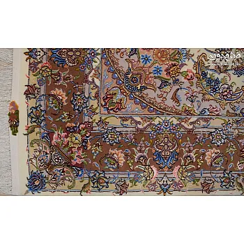 Pair of 6-meter handmade carpets, Golriz design, Khorasan weave