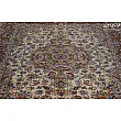 Pair of 6-meter handmade carpets with intricate Golriz design, crafted in Khorasan weave, perfect for elegant home decor.