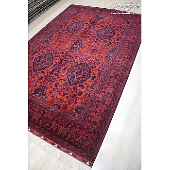 فرش دستباف 6 متری مدرن نقشه خان محمدی قشقایی خراسان