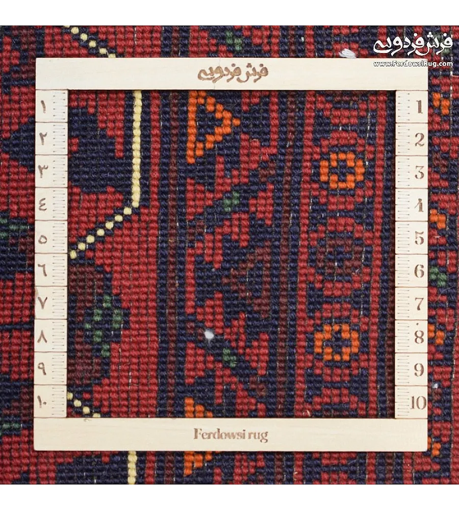 Handmade Iranian rug, 6 meters in size, featuring intricate Khanmohamadi design, perfect for living rooms or large spaces.