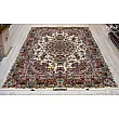 Handmade 6-meter Tabriz rug featuring intricate Khatibi circle design, crafted with premium materials for elegant home decor.