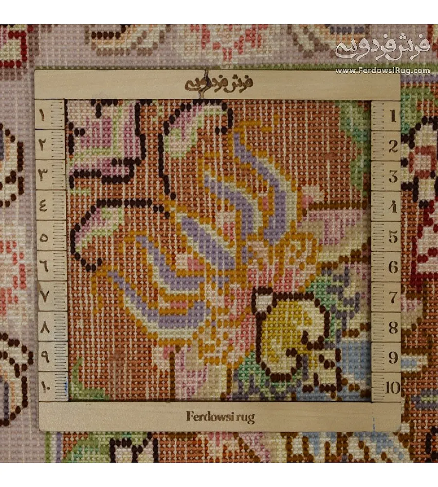 فرش دستباف تبریز طرح خطیبی جفت 6 متری با کیفیت بالا مناسب دکوراسیون کلاسیک و سنتی