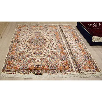 فرش دستباف 6 متری دستباف جفت طرح خطیبی تبریز