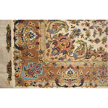 فرش دستباف 6 متری جفت طرح خطیبی بافت مشهد