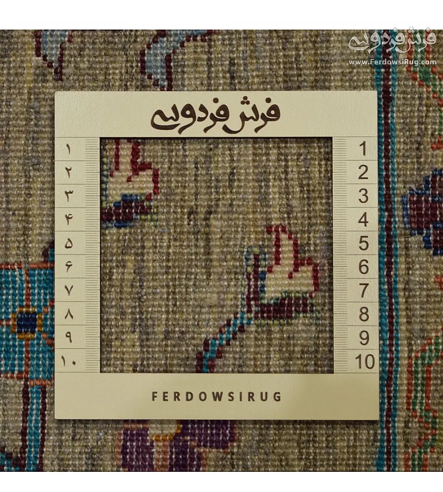 Handmade 6-meter Sultanabad design rug from Iran, featuring intricate patterns and high-quality craftsmanship for elegant home decor.