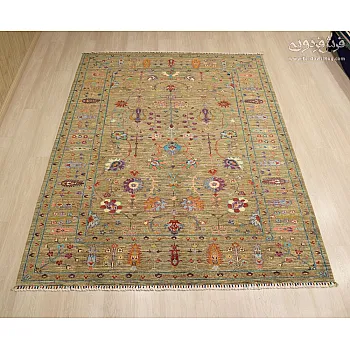 Handwoven 6-meter Modern Carpet Nobaf Sultanabad Design | Ferdowsi Carpet